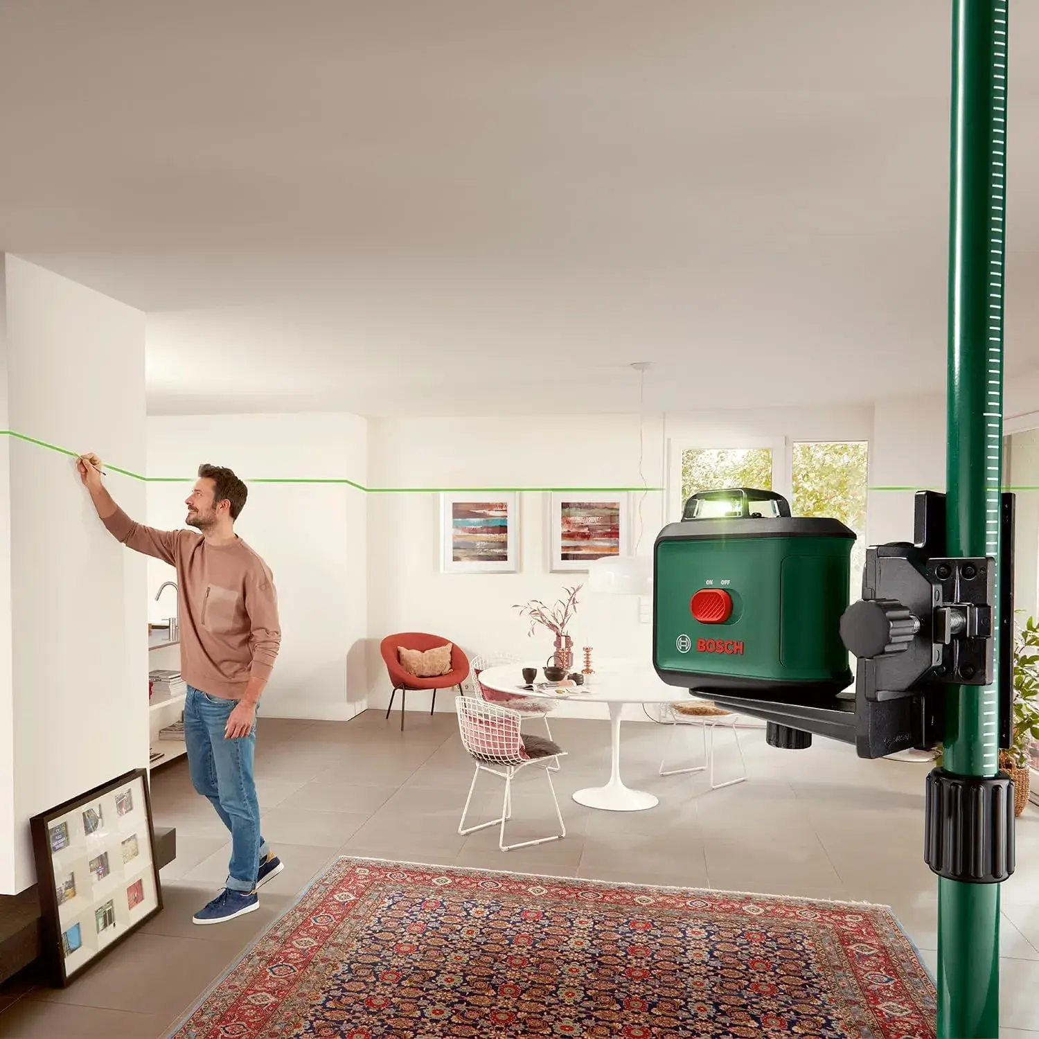 meilleurs tiges telescopiques pour niveaux laser