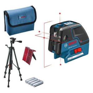 Bosch GCL 25 : avis et test de ce laser combiné croix et 5 points
