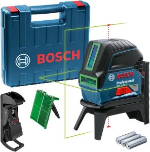 Bosch GCL 2-15 G : avis sur ce laser vert croix et points compact