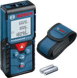 Bosch GLM 40 : notre avis sur ce télémètre compact pour le métré