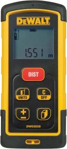 DeWalt DW03050-XJ : ce télémètre laser de chantier en test et avis