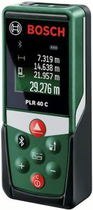 Bosch PLR 40 C : notre avis sur ce télémètre maison connecté 40 m