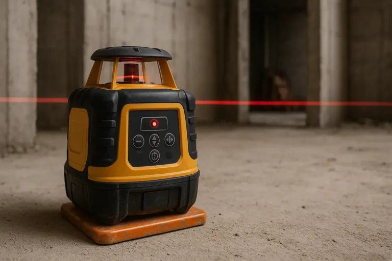 Comment utiliser un niveau laser rotatif ? Conseils et astuces