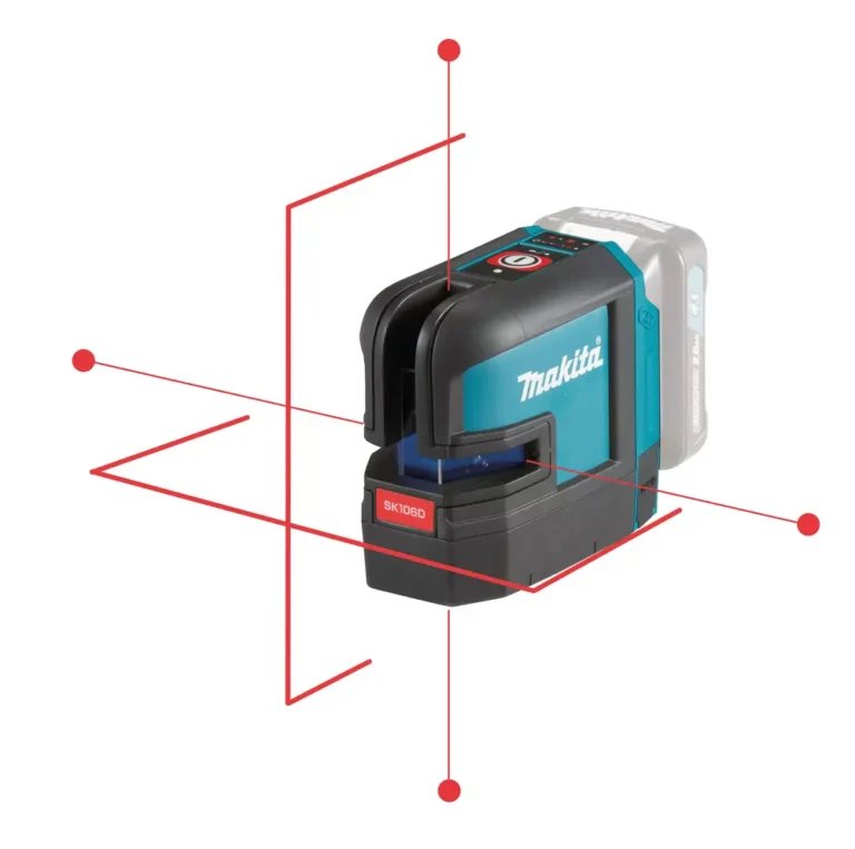 Makita SK106DZ : notre avis sur ce laser croix rouge à 4 points