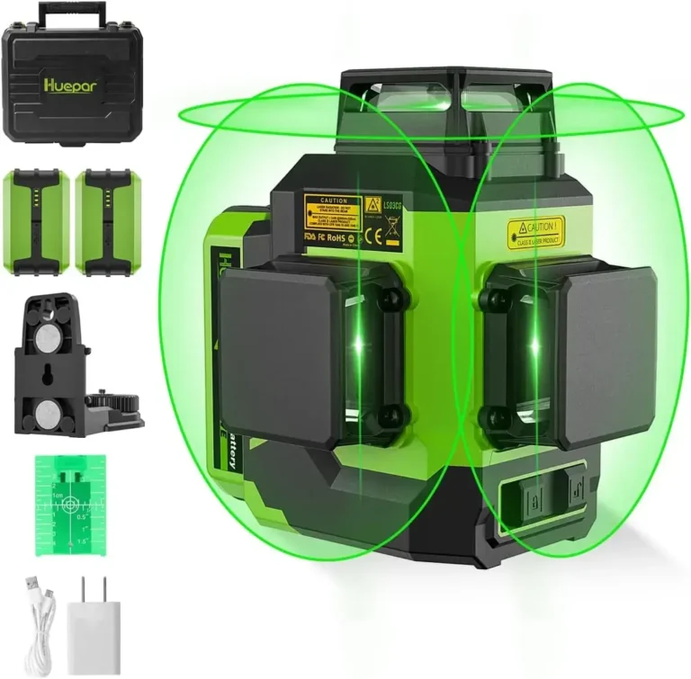 Huepar LS03CG : avis sur ce laser 3×360° vert à grande autonomie