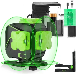 Huepar S03DG-L : ce laser 3×360° vert à double alimentation en test et avis