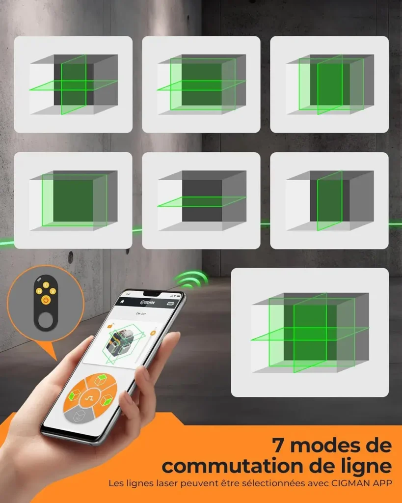 niveau laser cigman cm s01 avis