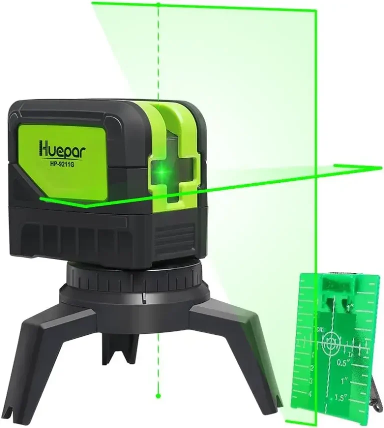 Huepar M-9211G : avis et test de ce laser croix vert à points d’aplomb