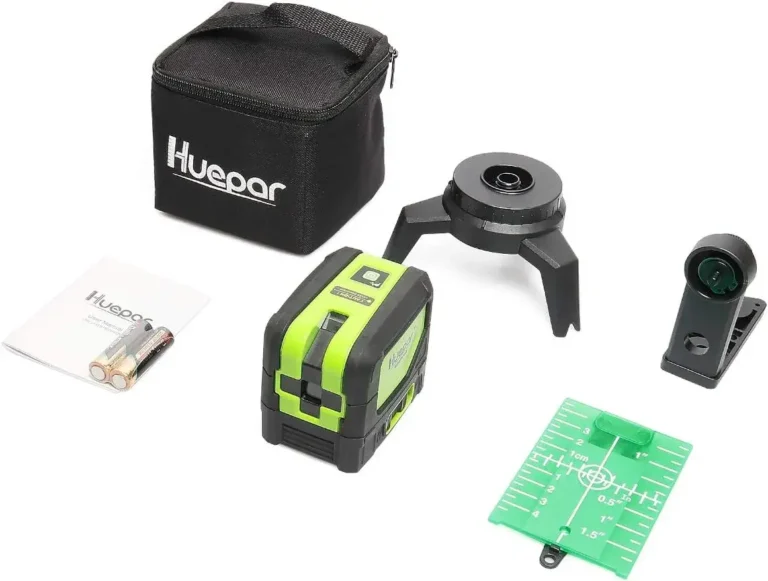 Huepar 9300G : ce laser à points vert pour le report d’aplomb en test et avis