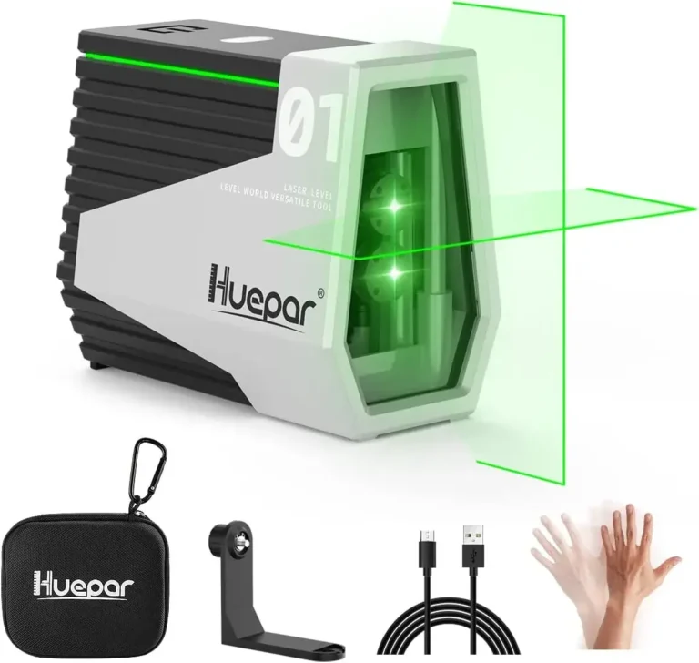 Huepar E011G : avis et test de ce laser croix vert à capteur de mouvement