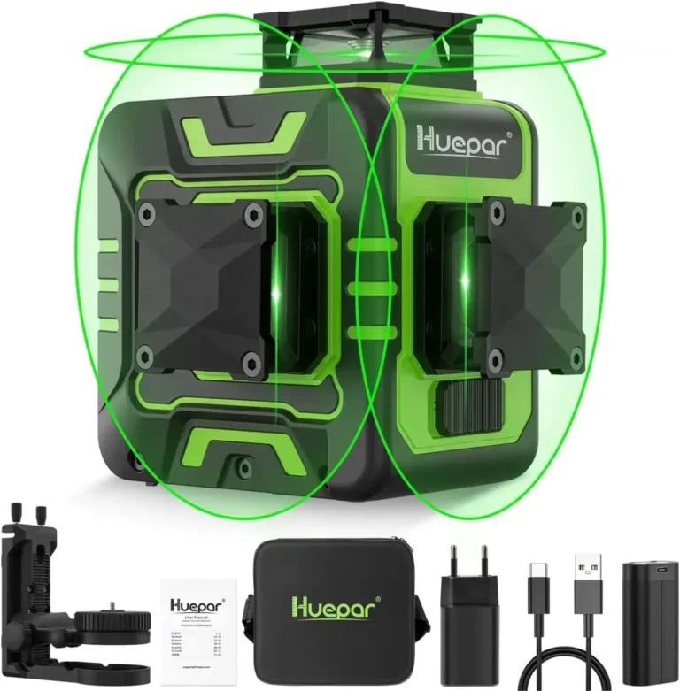 Huepar R03CG : avis et test de ce laser 3×360° à lignes continues