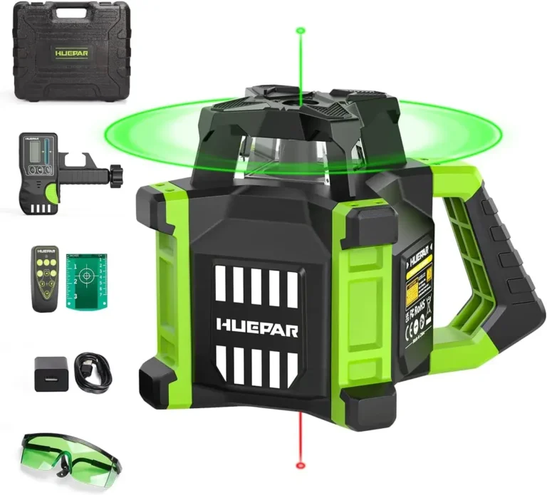 Huepar RL300HVG : notre avis sur ce laser rotatif vert longue portée