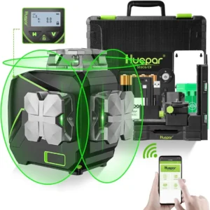Huepar S03CG : avis et test de ce laser 3×360° vert connecté polyvalent