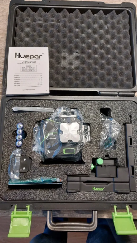 niveau laser huepar s03cg test