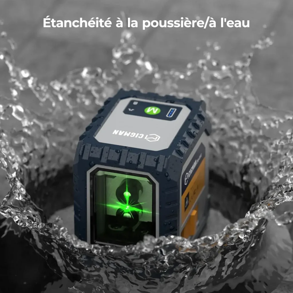niveau laser cigman cm g02a test