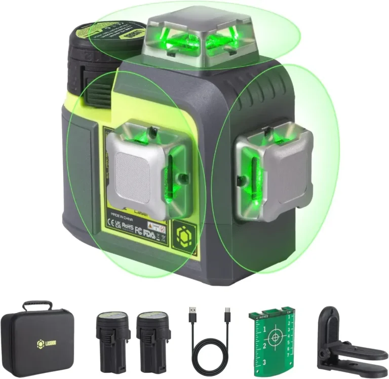 LasGoo 3D-RS12 : ce laser 3×360° vert à 24 h d’autonomie en test et avis