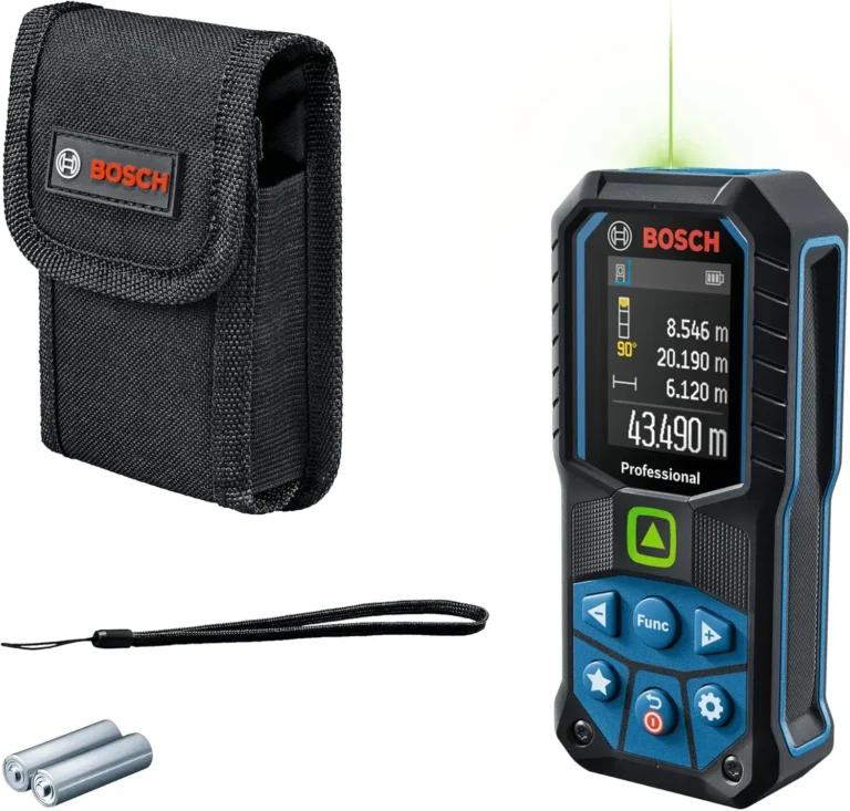 Bosch GLM 50-23 G : notre avis sur ce télémètre vert connecté IP65
