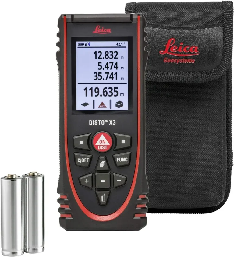 Leica DISTO X3 : test et avis de ce télémètre laser robuste de chantier