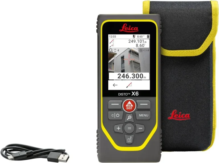 Leica DISTO X6 : ce télémètre laser pro tout-terrain en test et avis